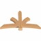 Ekena Millwork Davenport Timber Gable Bracket, Western Red Cedar, 60"W x 38"H x 3 1/2"D x 5 1/2"F, 15/12 Pitch GBW060X38X0406DAV00SWR - alternate 3